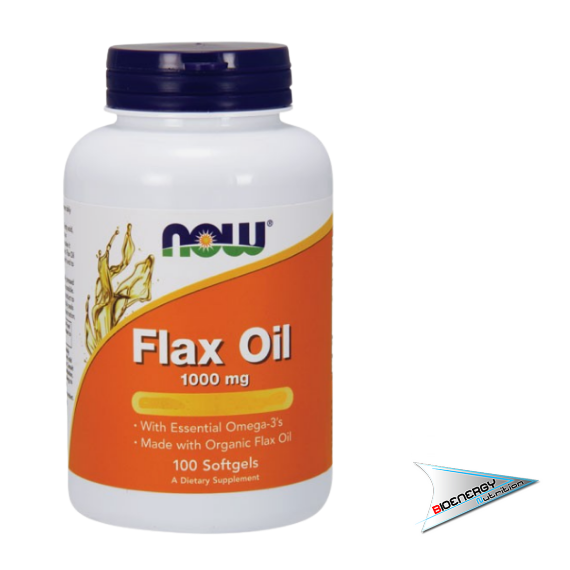 Now-FLAX OIL (Conf.100 perle)     